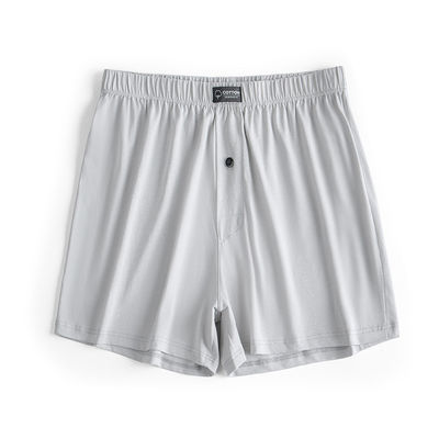 Lyocell Fabric Mens Gym Boxers Custom Breathable Woven Boxer Shorts