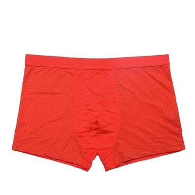 Crotch Mens Boxer Briefs Bamboo Fiber U Shape Breathable Quick Dry Underwear