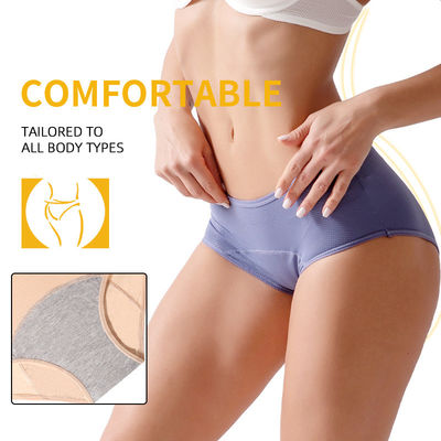 Bamboo Viscose Fabric Leak Proof Period Underwear L-8XL Female  3 Layers
