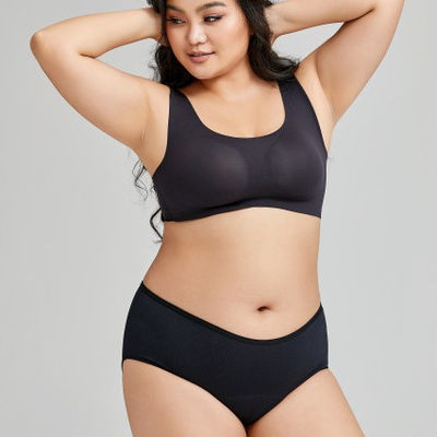 Hipster Leak Proof Period Underwear Adults 4 Layers Cotton Period Underwear