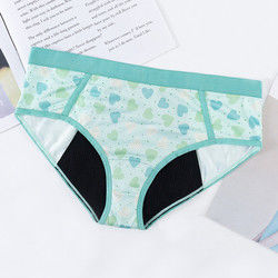 Cotton Spandex Period Panties Underwear Plain Dyed MidRise Maternity Period Underwear