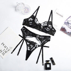 Lace Tassel Sexy Lingerie Underwear Embroidered Perspective Mature Sexy Long Nightgown