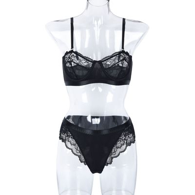 Breathable Sexy Bodysuit Lingerie Mesh Erotic S-L Soft Lace Women Lingerie
