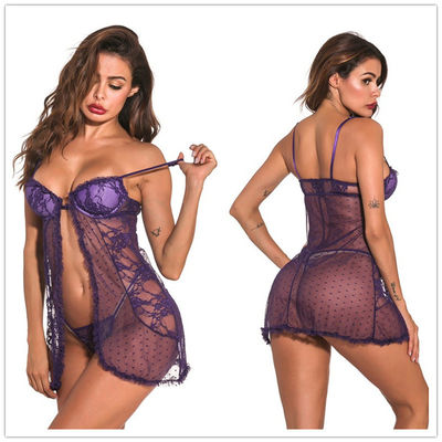 Nightdress Temptation Sexy Bodysuit Lingerie Breathable Free Plus Size Lingerie