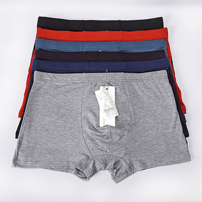 Sustainable Adults Mens Boxer Shorts Seamless Plus Size Bamboo Fabric Shorts