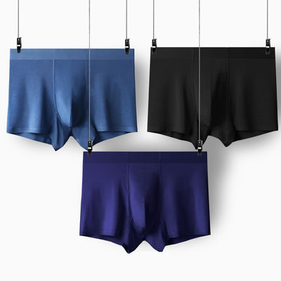 OEM Men'S Polyester Boxer Underwear 3XL Breathable Boxer Brief Underwear