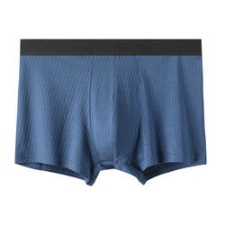 Plus Size Solid Mens Boxer Shorts Seamless Breathable Mens Underwear Briefs
