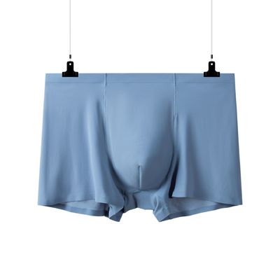 Sustainable Mens Boxer Briefs Disposable Trunks Mens Ice Silk Seamless Underwear