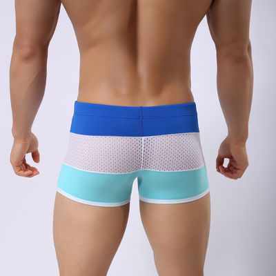 Anti-Bacterial Men Mesh Shorts Disposable Swimming Clothing Mesh Boxers