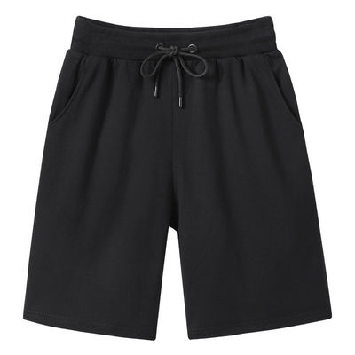 Spring Breathable Cotton Gym Shorts Basketball Knitted Lounge Shorts