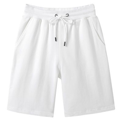 Spring Breathable Cotton Gym Shorts Basketball Knitted Lounge Shorts