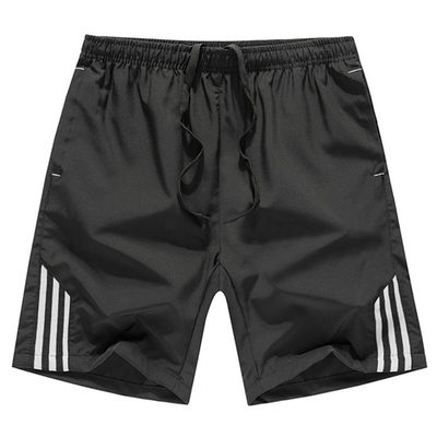 Polyester Men'S Workout Shorts Plus Size Comfortable Male Beach Pants
