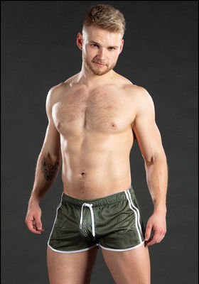 Solid Woven Men Mesh Shorts M-2XL Worsted Beach Fitness Training Shorts