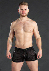 Solid Woven Men Mesh Shorts M-2XL Worsted Beach Fitness Training Shorts