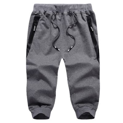 Midweight Plus Men Mesh Shorts Worsted Breathable Knitted Outdoor Men'S Pants