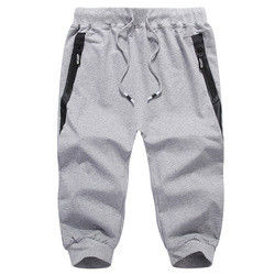 Midweight Plus Men Mesh Shorts Worsted Breathable Knitted Outdoor Men'S Pants