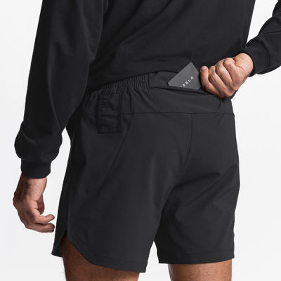 Sports Running Shorts Mens Fitness Workout Short With Inner Compression