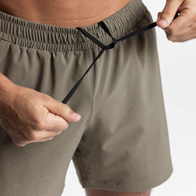Sports Running Shorts Mens Fitness Workout Short With Inner Compression