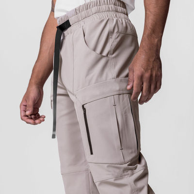 Spring And Autumn Nylon Track Pants Multi-Pocket Casual Loose Outdoor Sports Pants